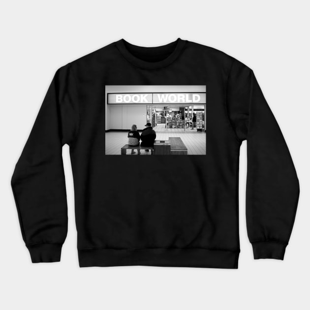 Literate Discussion Crewneck Sweatshirt by bobmeyers